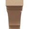 Ekena Millwork 7"W x 21"D x 14"H Classic Pescadero Rough Cedar Woodgrain TimberThane Corbel, Primed Tan CORUR07X21X14PECRCPR - alternate 3